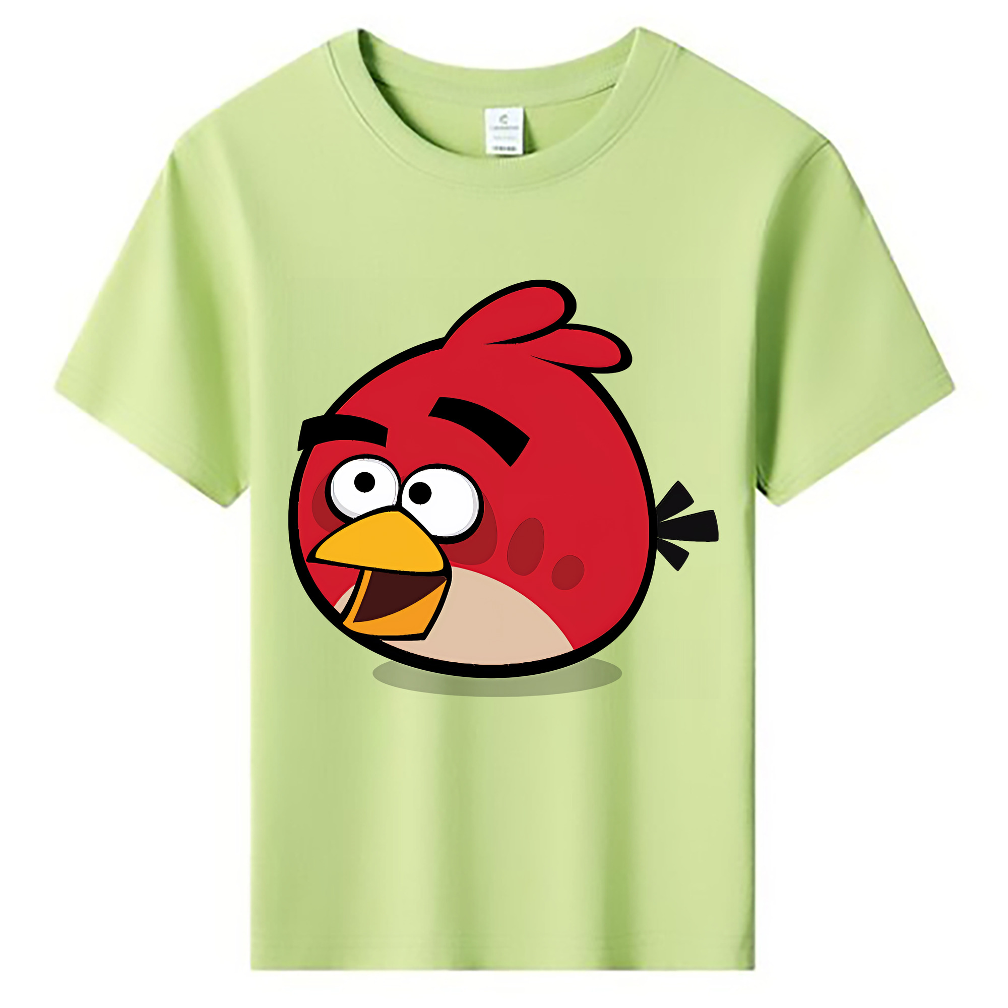 （画像用） Angry Birds アングリーバード 綿100％キッズTシャツ（フロントプリント）